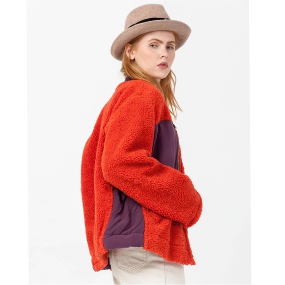 Free People We The Free Rivington Sherpa Jacket - Picture 11 of 14